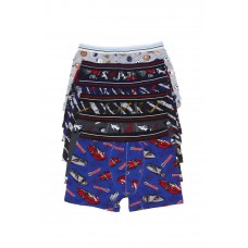 6 adet Erkek Çocuk Desenli Boxer 505 