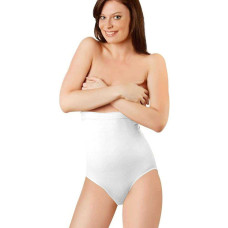 Elite Life Dikişsiz Şekillendirici Silikonlu Kadın Beyaz Slip Korse 890 