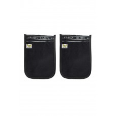 2 Adet Osmanlı Kalın Siyah Banyo Hamam Kesesi 25x17 Cm 