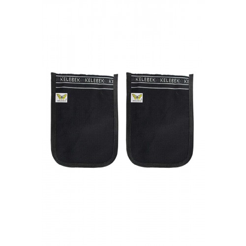 2 Adet Osmanlı Kalın Siyah Banyo Hamam Kesesi 25x17 Cm