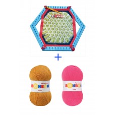 Lifmatik Lif Örme Seti Dokuma Tezgahı ve Lif İpi S7 