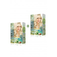 2 Paket Natural Beauty Amonyaksız Saç Boyası 0.1 Platin Sarısı 