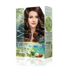 Natural Beauty Amonyaksız Saç Boyası 5.0 Açık Kahve 