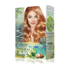 Natural Beauty Amonyaksız Saç Boyası 8.73 Altın Karamel 