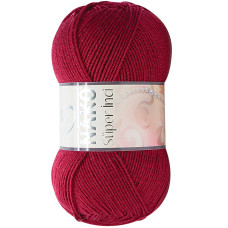 Süper İnci El Örgü İpi 100 gr Vişne Çürüğü 3630 