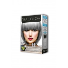 2 Tüp Krem Saç Boyası Seti Füme Gri No:0.01 