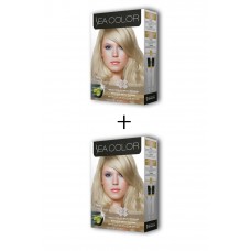 2X2 Tüp Krem Saç Boyası Seti Platin Sarısı No:0.1 