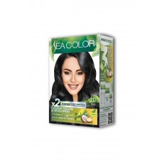 2 Tüp Krem Saç Boyası Seti Siyah No:1.0 