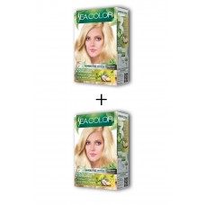 2X2 Tüp Krem Saç Boyası Seti Sedef Sarı No:10.0 