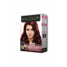 2 Tüp Krem Saç Boyası Seti Amazon Kızılı No:55.46 