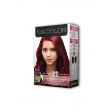 2 Tüp Krem Saç Boyası Seti Çilek Kırmızısı No:5.65 