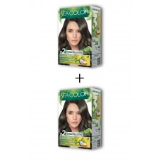 2X2 Tüp Krem Saç Boyası Seti Küllü Kumral No:7.1 