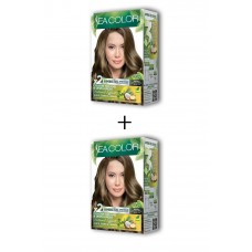 2X2 Tüp Krem Saç Boyası Seti Fındık Kabuğu No:7.3 