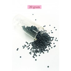 Dökme Cam Kum Boncuk (11/0) 2 mm - 20 Gram -  Koyu Yeşil - BNC019 