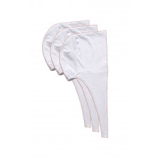 3 Adet Tesettür Bone Bağcıklı Likralı Beyaz 