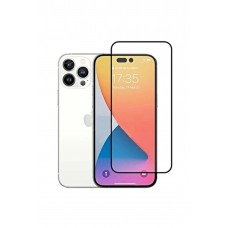 Iphone 14 Pro Uyumlu 9d Tam Kaplayan Parmak Izi Bırakmayan Ekran Koruyucu Film 