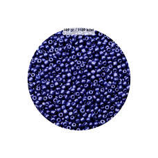 Lacivert Renk 4 mm Yaklaşık 1100 adet / 100 gram Cam Boncuk Oya Yazma Bileklik ve Kolye