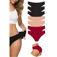 7 Adet Kadın Dikişsiz Lazer Kesim Esnek İz yapmayan Külot S9 