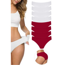 8 Adet Kadın Dikişsiz Lazer Kesim Esnek İz yapmayan Külot S5 