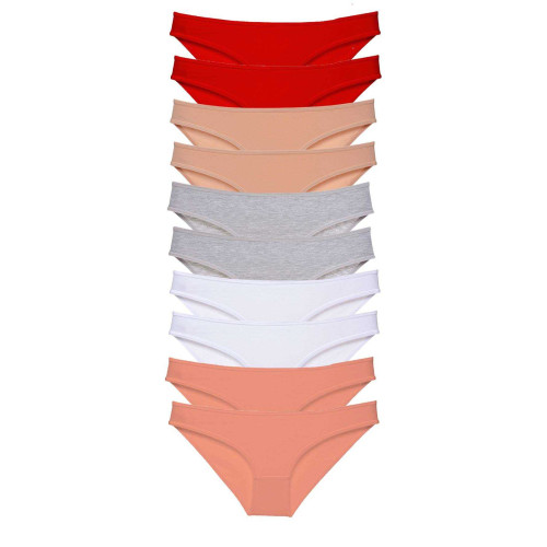 10 adet Süper Eko Set Likralı Kadın Slip Külot 505