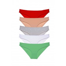 5 adet Süper Eko Set Likralı Kadın Slip Külot 524 