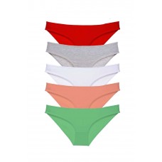 5 adet Süper Eko Set Likralı Kadın Slip Külot 518 