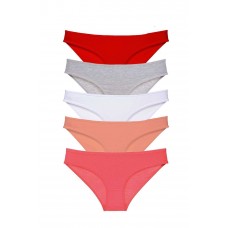 5 adet Süper Eko Set Likralı Kadın Slip Külot 519