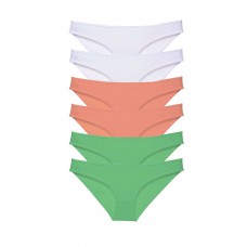 6 adet Süper Eko Set Likralı Kadın Slip Külot 550 