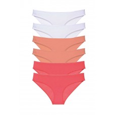 6 adet Süper Eko Set Likralı Kadın Slip Külot 551 