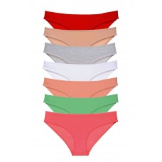 7 adet Süper Eko Set Likralı Kadın Slip Külot Set 8 