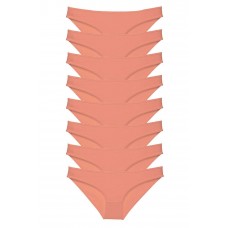 8 adet Süper Eko Set Likralı Kadın Slip Külot Pudra