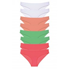 8 adet Süper Eko Set Likralı Kadın Slip Külot 527 