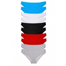 10 adet Süper Eko Set Likralı Kadın Slip 528 