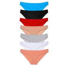 7 adet Süper Eko Set Likralı Kadın Slip Külot Set 1 