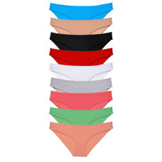 9 adet Süper Eko Set Likralı Kadın Slip Külot Tüm Renkler 