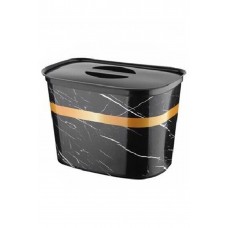 Askılı Çöp Kovası Mermer Desenli 