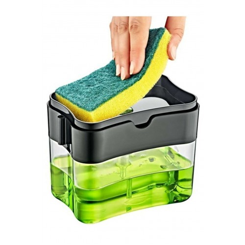 2'si Bir Arada Süngerli Sıvı Deterjan Dispenseri Kutusu