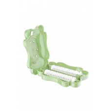 Kelebek Tasarımlı İki Fırçalı Gırgır Yeşil 