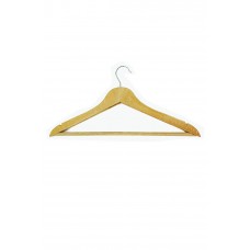 1 Adet Ahşap Elbise Ceket Askısı