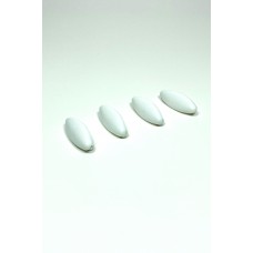 4 Adet Plastik Çengelli Eşarp Ve Şal İğnesi Beyaz 4 cm 