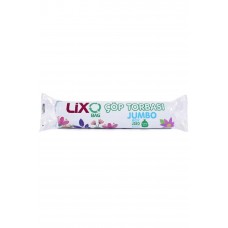 J-250 Jumbo Boy Çöp Torbası 80 x 110 cm 10 Lu Rulo x 1 Paket = 10 Adet (Mavi) 