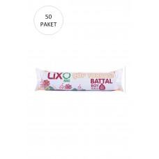 Battal Boy Çöp Torbası 75 x 90 cm 10 Lu Rulo x 50 Paket = 500 Adet (Mavi) 