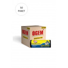 Battal Boy Çöp Torbası 75 x 90 cm 10 Lu Rulo x 50 Paket = 500 Adet (Siyah) 