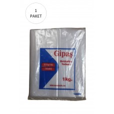 Bakkaliye Naylon Torba 5'kg lık 30x52 cm 1 Paket (Takriben 110 Adet) 