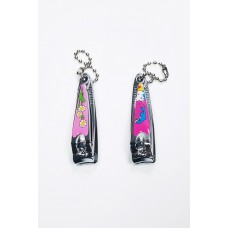 2 Adet Renkli Desenli Figürlü Tırnak Makası 5,5 CM 