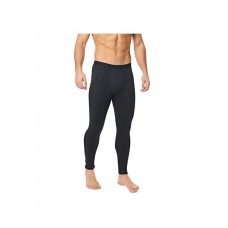 Erkek İçi Pamuklu Termal Pijama Tayt İçlik Siyah 