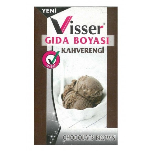 Visser Toz Gıda Boyası Kahverengi