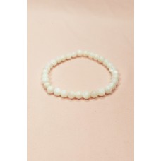 Sedef Doğal Taş Bileklik Kutulu 