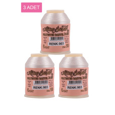 3 Adet Altınbaşak Oya ve Dantel İpi 20 gr - Royaleks - No: 903 