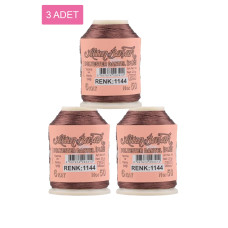 3 Adet Altınbaşak Oya ve Dantel İpi 20 gr - Royaleks - No: 1144 